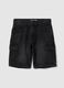Cargo Bermuda shorts in denim_4