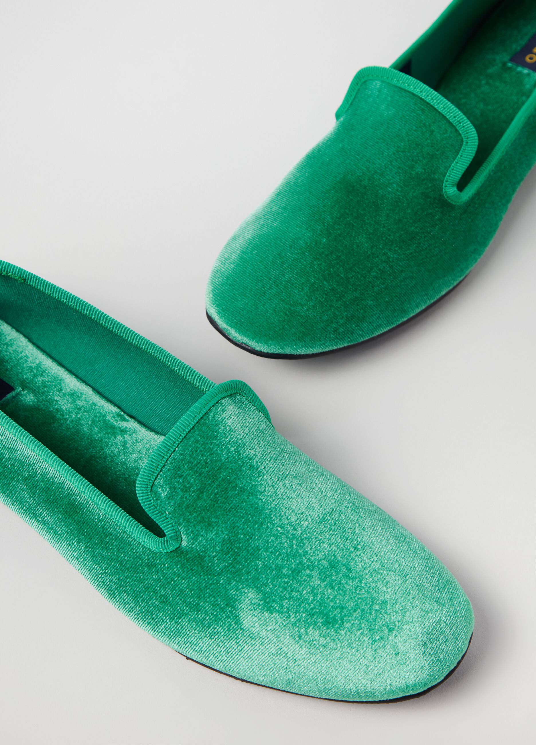 Velvet Friulian slippers
