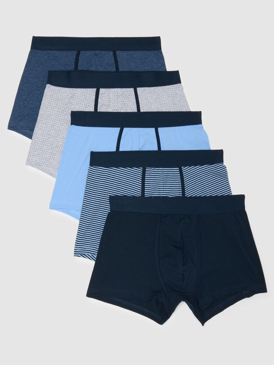 Multipack of multicolour stretch cotton regular fit boxers_4