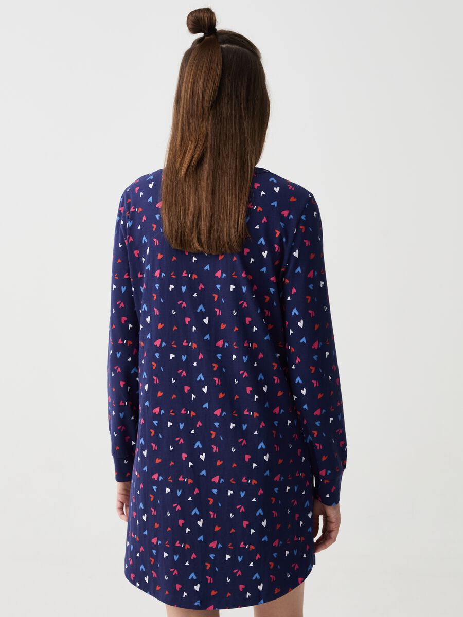 Nightdress with hearts print_2