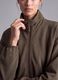 Green cropped soft-touch full-zip with stand-up collar ALTAVIA STUDIO_1