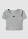 Grey Boxy Fit Short Sleeve Sport T-shirt_4