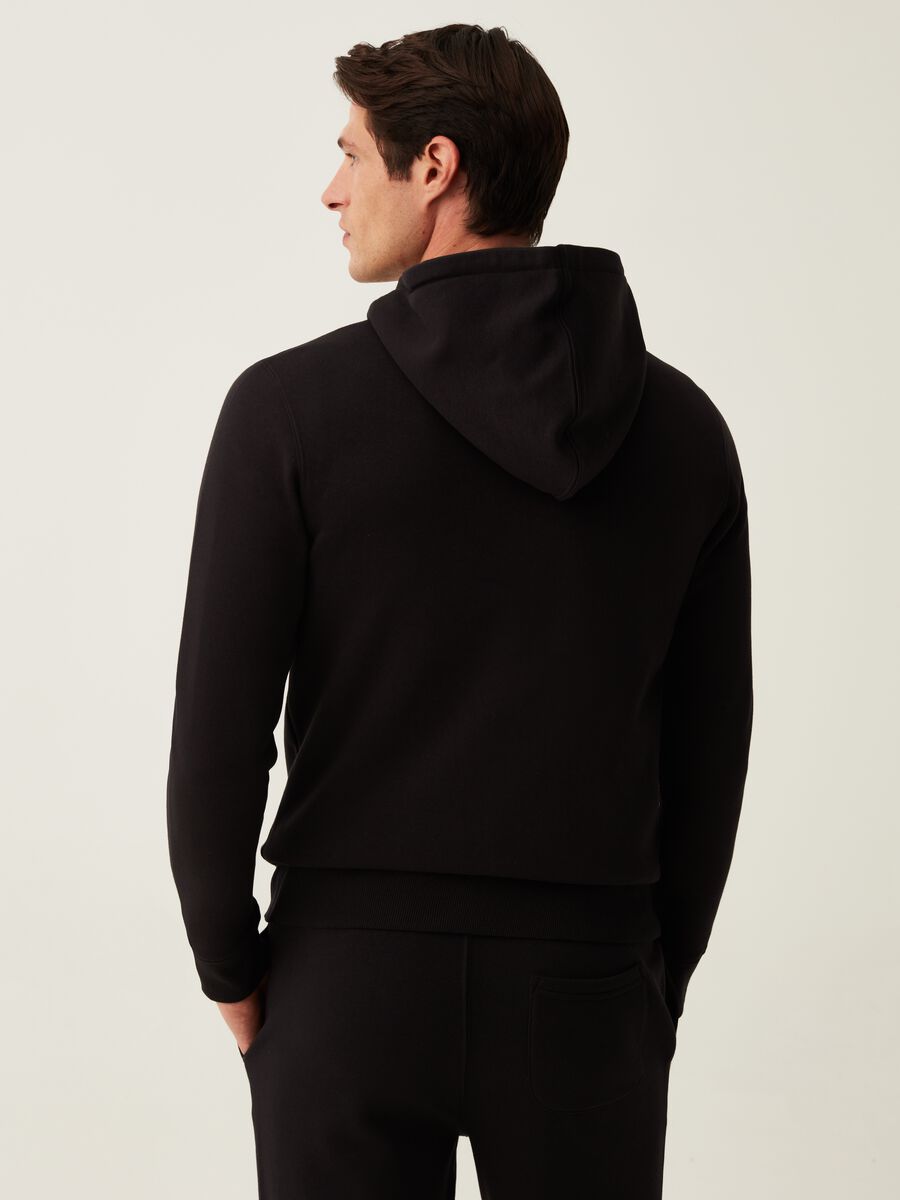 Full-zip plush hoodie_2