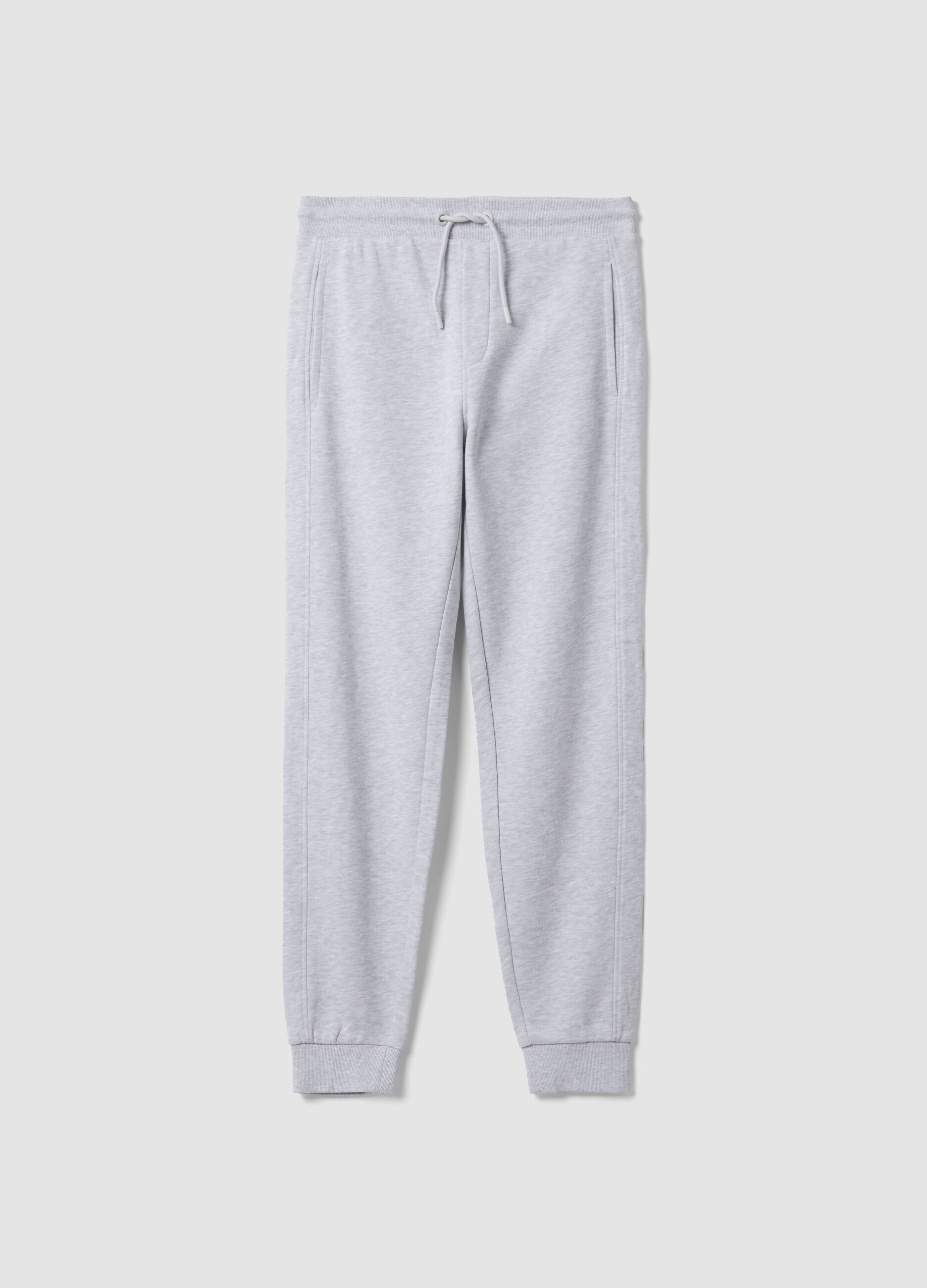 Graue Jogginghose aus Bio-Baumwolle