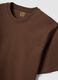 Brown regular-fit organic cotton jersey T-shirt_5