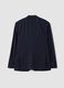 Blue slim-fit 4-way stretch blazer, easy-iron_2