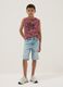 Boys&rsquo; light blue denim shorts, regular fit_0