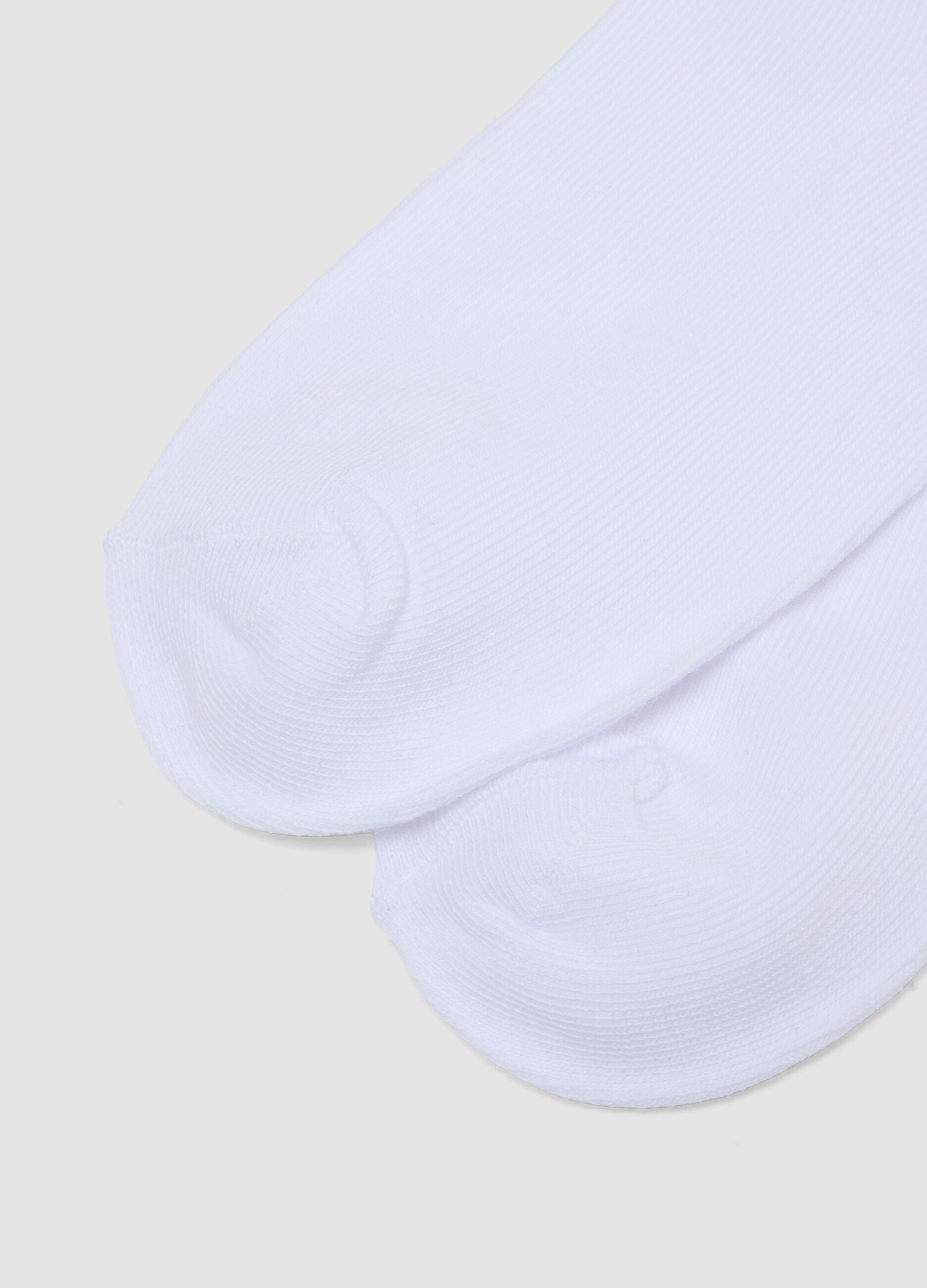 7er-Pack weisse Socken aus Bio-Baumwolle
