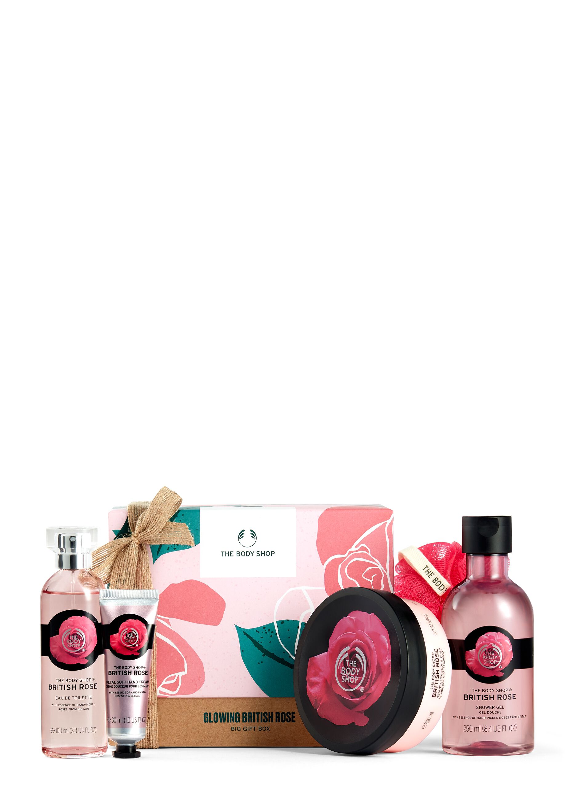 Gift box grande British Rose The Body Shop