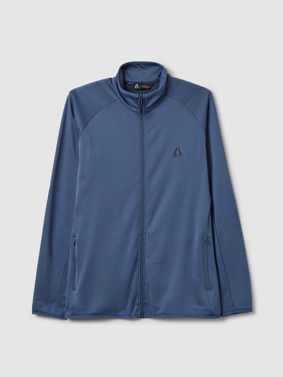 ALTAVIA WITH DEBORAH COMPAGNONI full-zip sweatshirt in technical fabric_4