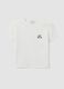 White pure cotton cropped T-shirt with graphic print, regular fit_4