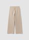 White cotton-blend straight-fit joggers_2