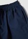 Blue pure cotton shorts with elasticated waistband_3