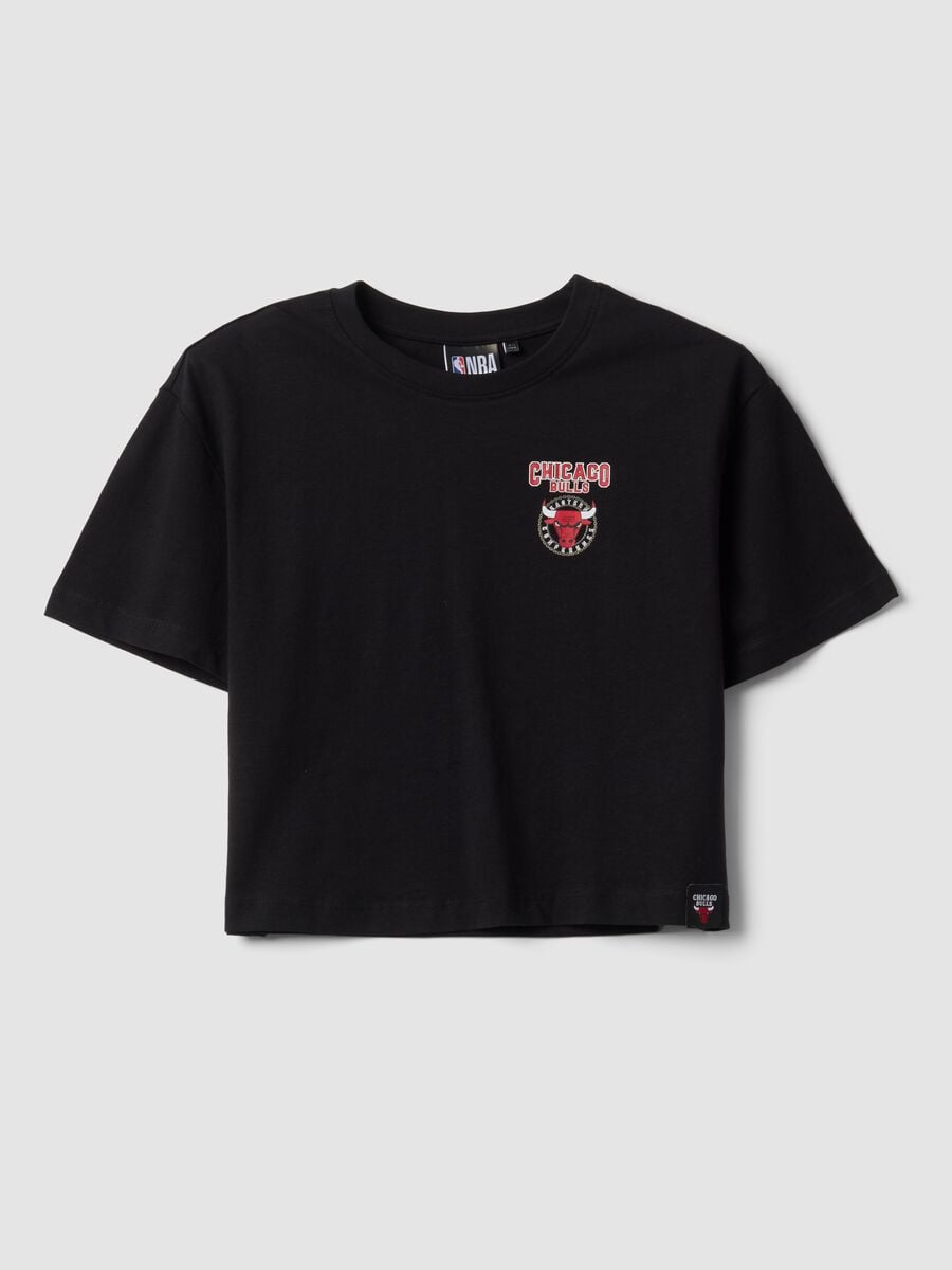 Camiseta negra de algod&oacute;n puro de manga corta_3