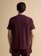 T-shirt rossa in misto cotone traspirante e ad asciugatura rapida_3