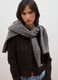 Brown cable-knit wool-blend cardigan_0