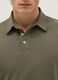 Long-sleeve green cotton polo shirt regular fit_3