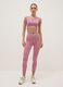 Schlank geschnittene rosa Sportleggings_0