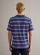 Multicolour striped pure cotton t-shirt regular fit_3