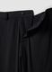 Black formal slim-fit trousers in 4-way stretch fabric_1