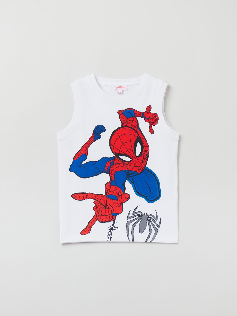 Racerback vest with Marvel Spider-Man print_0