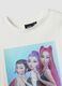 Wei&szlig;es T-Shirt aus reiner Baumwolle mit K-Pop Demon Hunters Print f&uuml;r M&auml;dchen_2