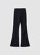 Black flared stretch trousers ALTAVIA STUDIO_4