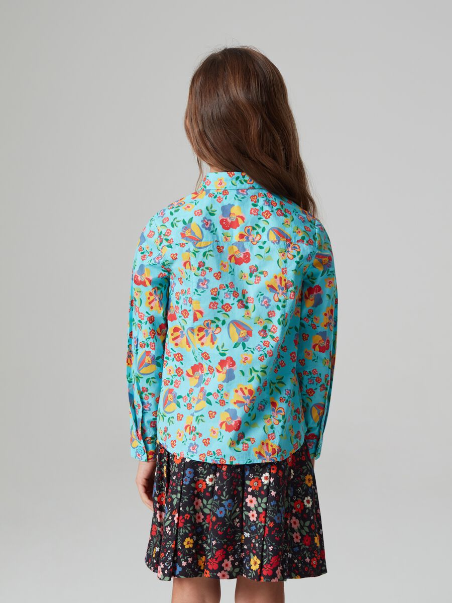 Floral shirt in cotton_2