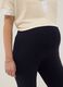 Slim Fit Umstandsleggings aus elastischer blauer Viskose_3