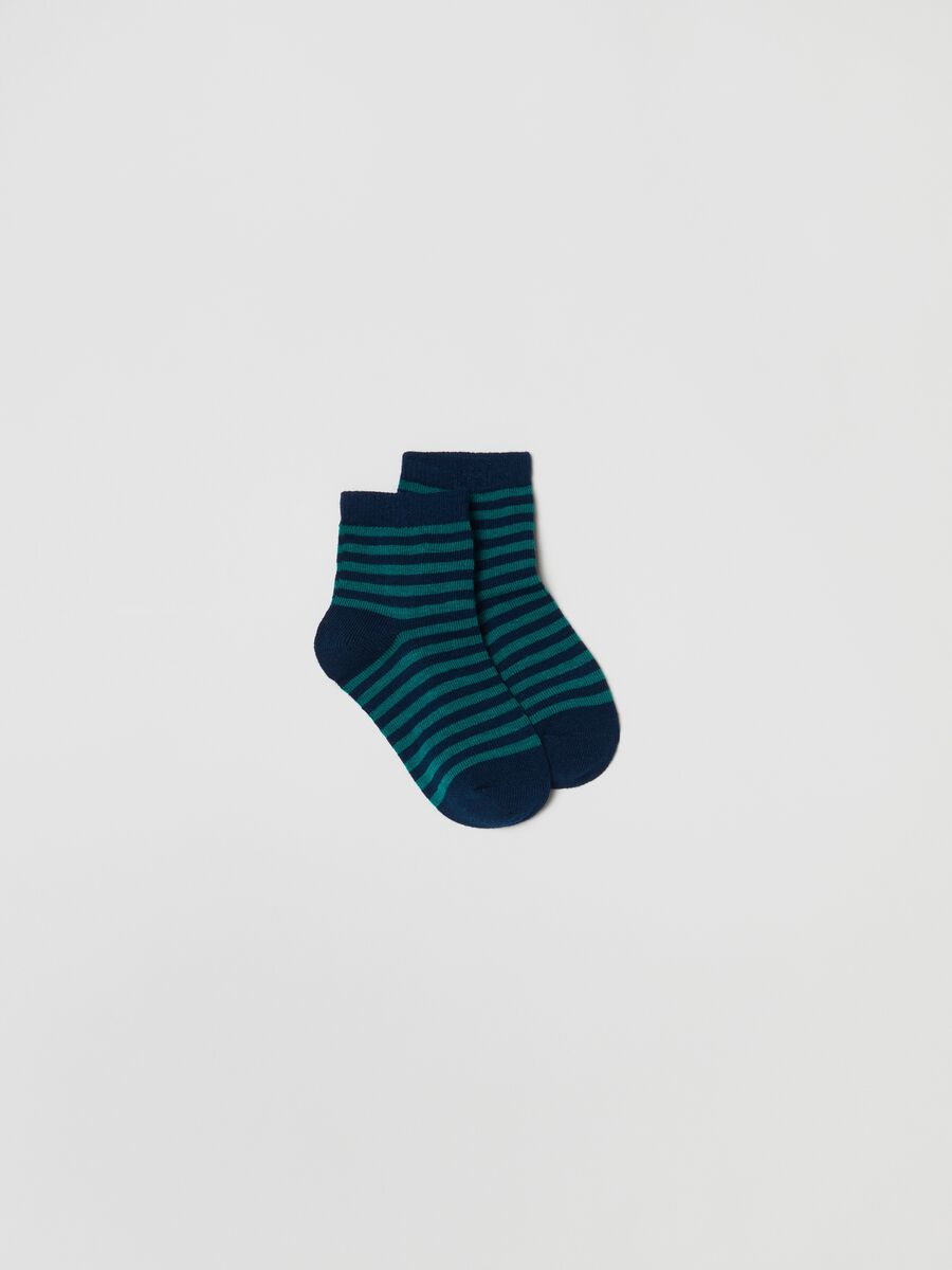Multi-pack short striped socks_1