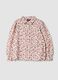 Multicolour pure viscose floral print shirt, regular fit_0