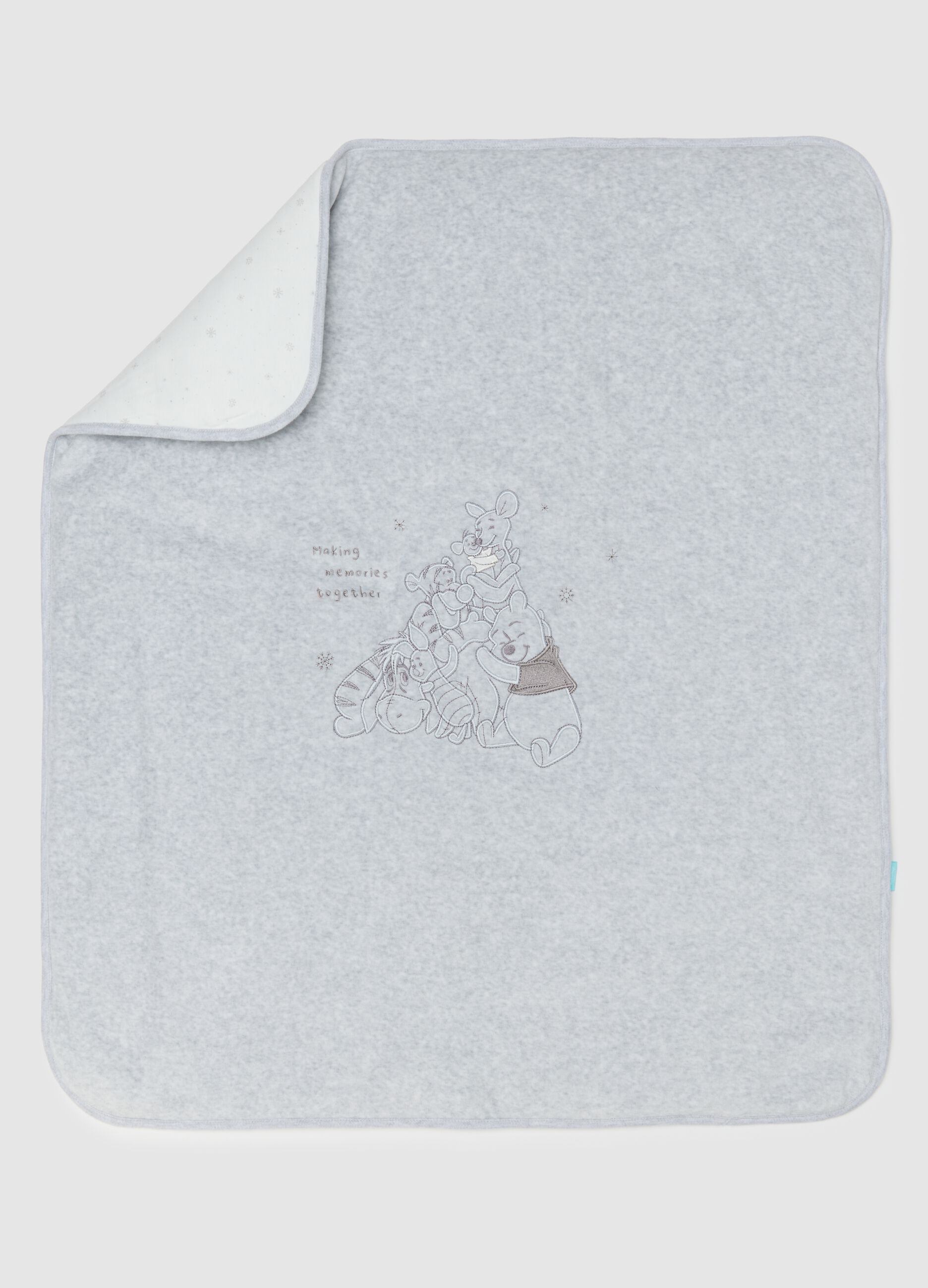 Multicolour velour cotton blend blanket for babies