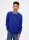 Knitted Blue Jumper_0