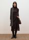 Brown modal and stretch cashmere T-shirt, regular fit_1