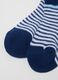 Pack of short cotton blend striped socks for infants_1