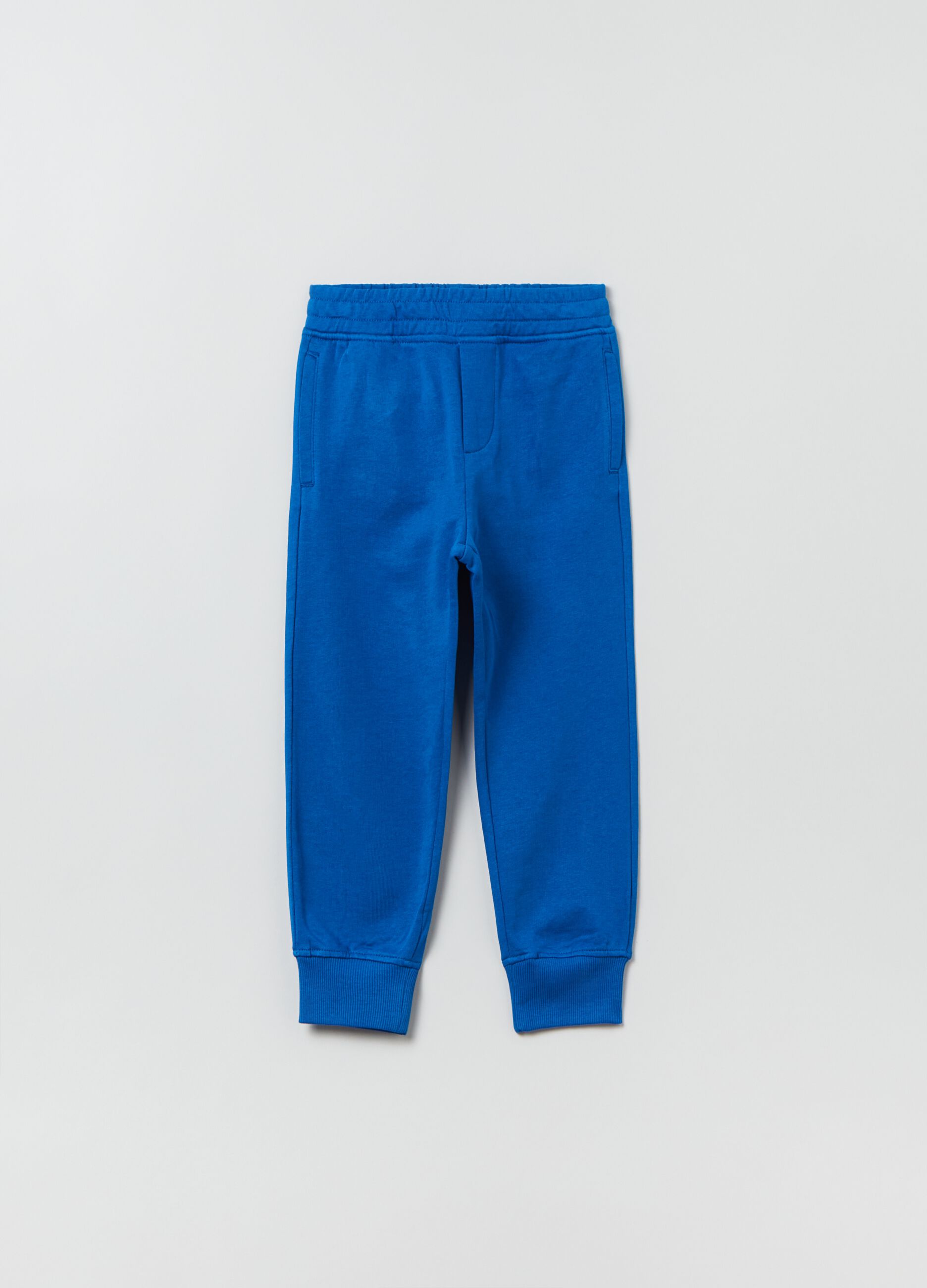 French terry joggers with pockets