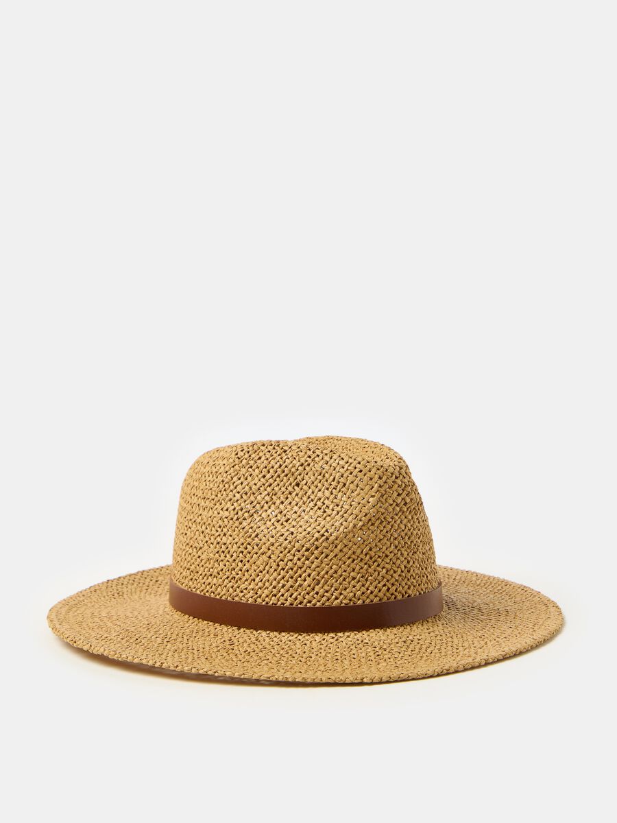Sombrero Panamá con tira_0