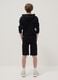 Black cotton-blend boys&rsquo; comfort-fit shorts_1