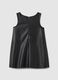 Vestido preto regular fit para meninas_1