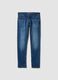 Slim Fit Blue Stretch Cotton Jeans_4