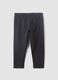 Schwarze Slim-Fit-Leggings aus Bio-Baumwollmix f&uuml;r M&auml;dchen_0