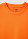 Orange Pure Cotton Short Sleeve Regular Fit T-shirt_5
