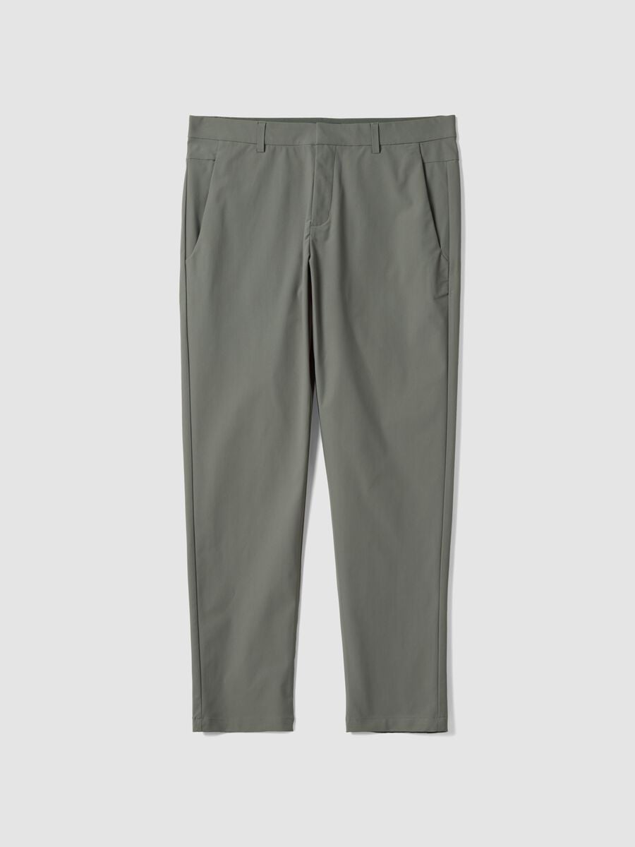 Green regular-fit chino trousers_4