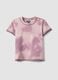 Girls' Pink Stretch Cotton Slim-Fit T-shirt_3