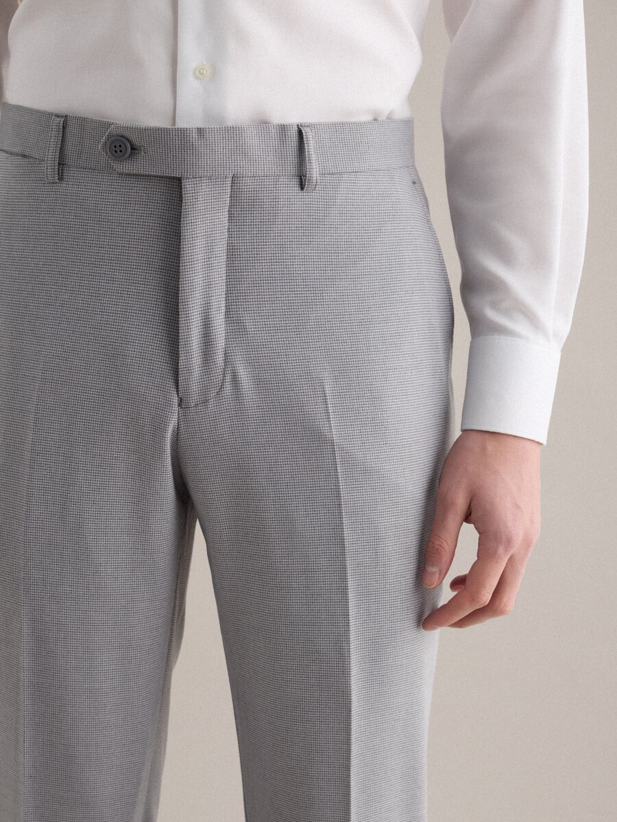 Grey regular fit trousers_3
