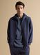 Full-zip blu traspirante in tessuto elasticizzato 2 Way Stretch_2