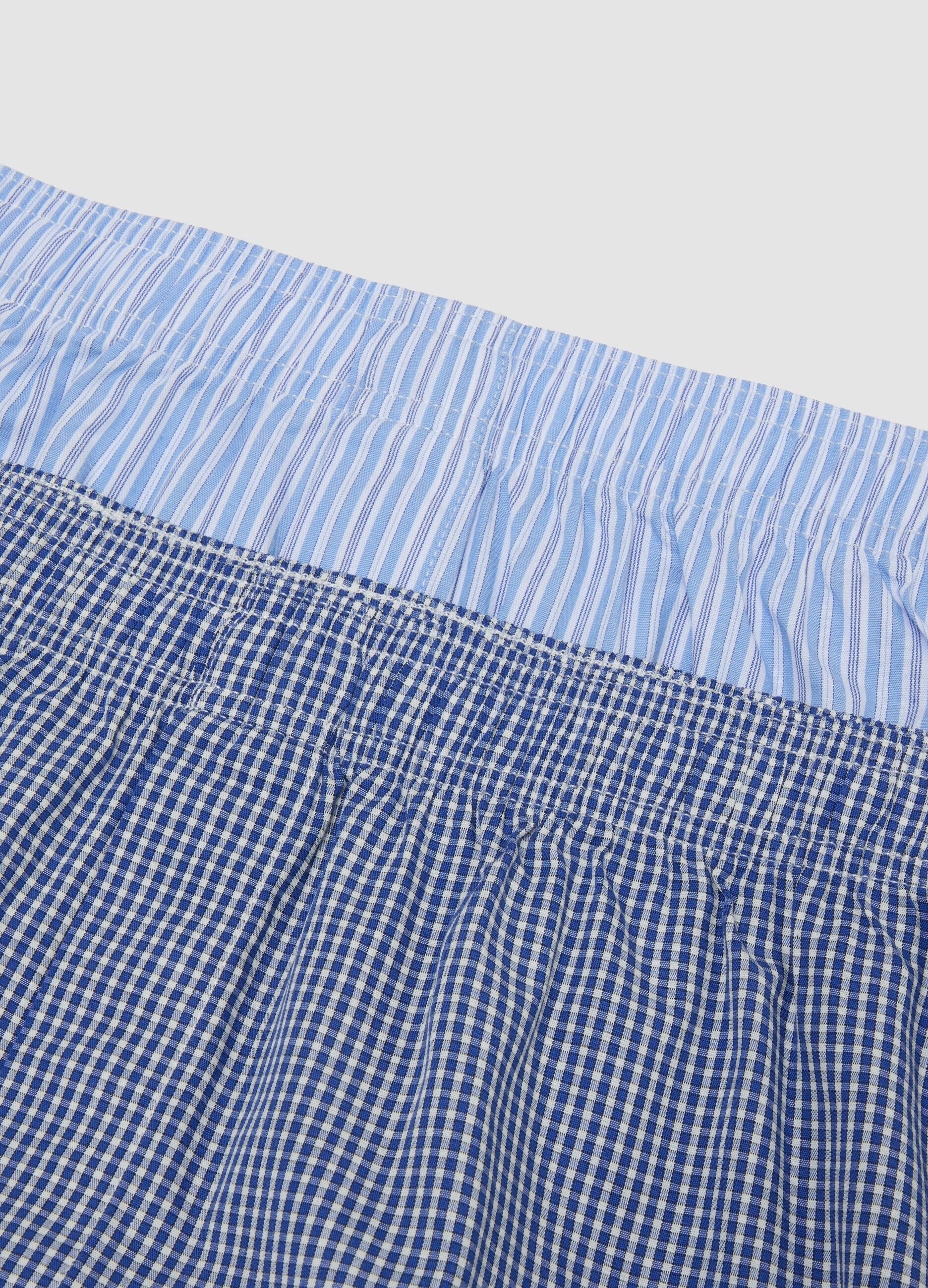 Two-pack of multicolour boxers in pure organic cotton