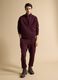 Full-zip rossa con colletto in tessuto elasticizzato Easy Dry regular fit_1