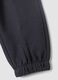 Schwarze Jogginghose aus reiner Baumwolle mit Herzdetail, Comfort Fit f&uuml;r Baby-M&auml;dchen_3