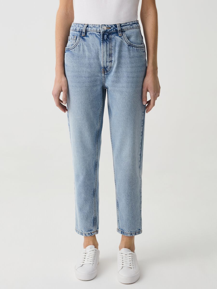 Woman's High-Rise Jeans